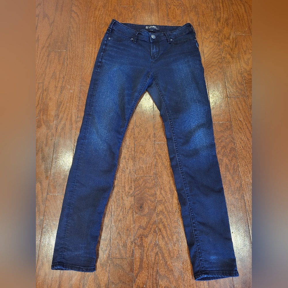 Silver Suki High Super Skinny Dark Wash Hi-Rise Denim Jeans Women's 29/31